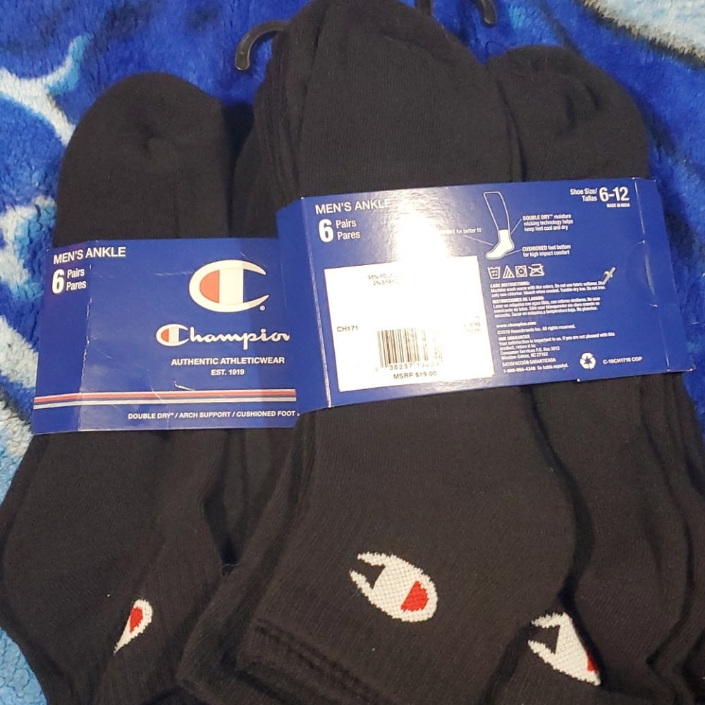 Champion socks (black)